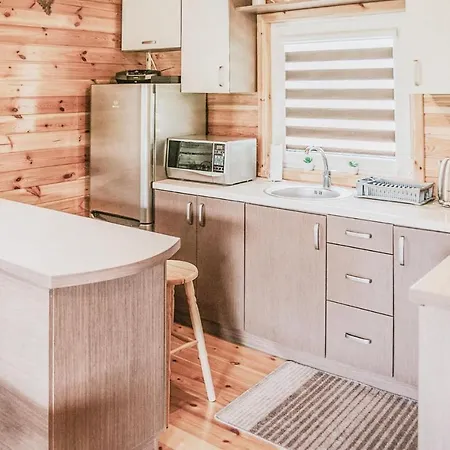 In Wegorzewo With Sauna בית נופש